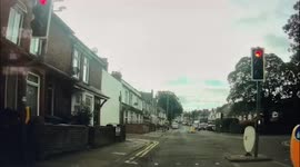 Horrifying moment a careless e-scooter rider ploughed straight into a car