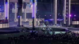 Nmixx performing at Seoul Festa in Seoul, South Korea