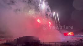 Seoul Festa fireworks in Seoul, South Korea