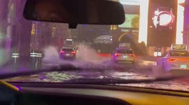 US: Flash Flooding Hits As Storm Rolls Through Las Vegas Valley