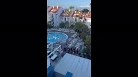 Kids sent out to claim sun loungers at hotel in Tenerife