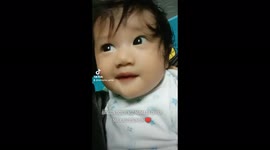 My baby feeling..sad and happy with my baby..it emotion so cute..other video is my baby sad because she think she got angry.i want my cute baby to be famous..tq