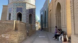 Samarkand, a famous ancient city in Ouzbékistan, well known to be on the Silk Road