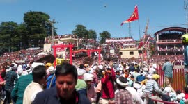 Sticks and stones break bones in the bloody Bagwal Mela festival