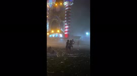 One dead, dozens injured after stage collapse due to strong winds at Valencia festival