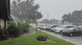 Heavy Tropical Rainfall Corpus Christi, Texas