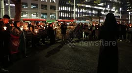Vigil on first year anniversary of the fall of Kabul to the Taliban, Sydney, Australia
