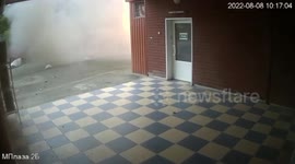 Russian missile hits car killing one person and injuring another in Kharkiv, Ukraine