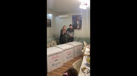 Blessed couple hosts an exciting gender reveal party for their triplets!
