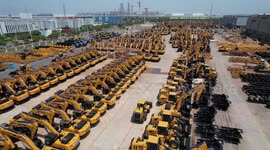 Sany Heavy Machinery in Shanghai, China