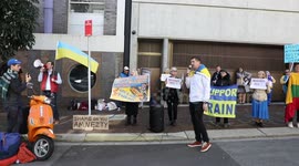 Ukrainians protest at Amnesty International again after report blames them