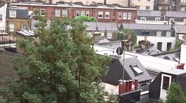 Rain showers bring to an end weeks of hot and dry weather in London