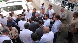 European delegation visit Gaza's UNRWA schools and government hospitals