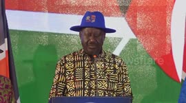 Raila Rejects Presidential Results Declared By Chebukati in Nairobi, Kenya