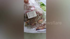 Prawns 'cooked' on way back to shopper's home by heatwave in China