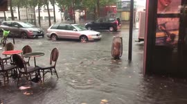 France: Violent Thunderstorm Brings Torrential Rain And Flooding To Paris 3