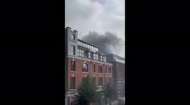 Fire erupts near London Bridge causing disruption to travel