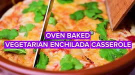 Oven Baked: Vegetarian Enchillada