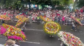 Festival of Flowers in Medellin, Colombia