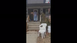 Dad couldn't control tears on seeing his son after nearly 2 years!