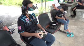 Meet the ice-cool Thai schoolgirl who is world's youngest two-time drone racing champion