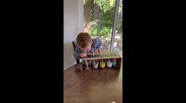 Smart & Calm boy puts up a BRILLIANT PERFORMANCE in adorable blind taste test