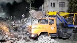 RAW VIDEO: Russian Strike On Kharkiv Appartment Block Kills Six 2/2