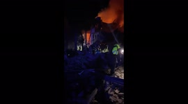 RAW VIDEO: Russian Strike On Kharkiv Appartment Block Kills Six 1/2