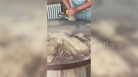 Thrifty woman saves £30k by renovating her home using Facebook Marketplace, car boots and DIY