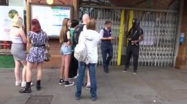 Tube strikes - Earls Court station is closed due to industrial action on 19 August 2022