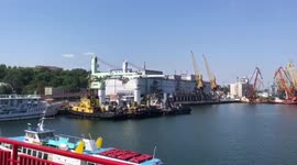 Previously blocked Odessa ports now sees grain flowing in and out