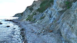 Beach Cliff in Block Island