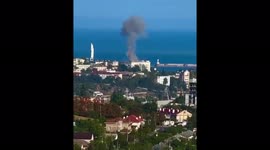 Drone strike hits headquarters of Russia's Black Sea fleet in Crimea