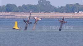Kent boaters sail past UK's most dangerous wreck on 78th anniversary of SS Richard Montgomery's sinking