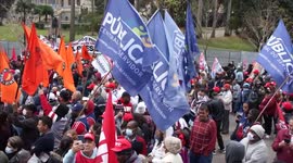 Thousands at rally for Brazil's Lula da Silva in Sao Paulo, Brazil