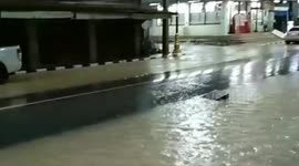 Rainstorm submerges homes in northern Thailand