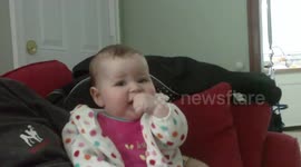 Dog KIsses Baby
