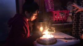 Birthday Candle Fire