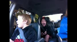 Boys Sing Along to Radio