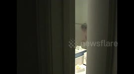 Boy Dances in Shower