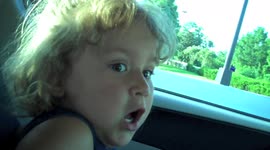 Girl Excited for Disney World