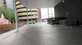 Police presence at Westfield shopping centre in Stratford, east London