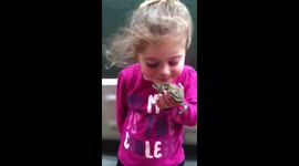 Girl Kisses Toad