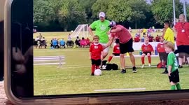 Boy Makes Goal