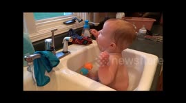 Baby Sprays Face