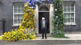 UK PM Boris Johnson marks Ukraine Independence Day