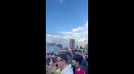 UK: Manchester United Fans Protest Outside Old Trafford Against Glazer Ownership