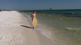 Skimboarding Fail
