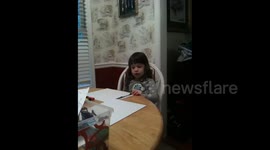 Girl Says ABCs