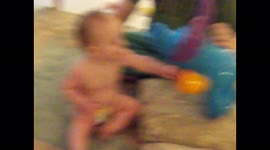 Baby Loves Toy Elephant